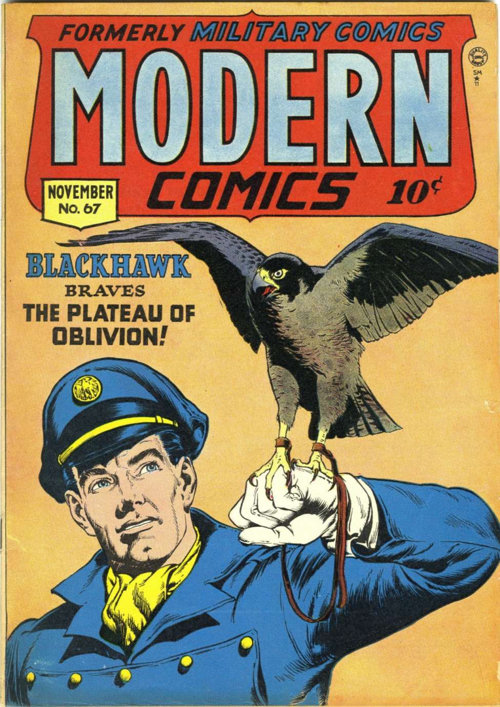 Comic Book Cover For Modern Comics 67
