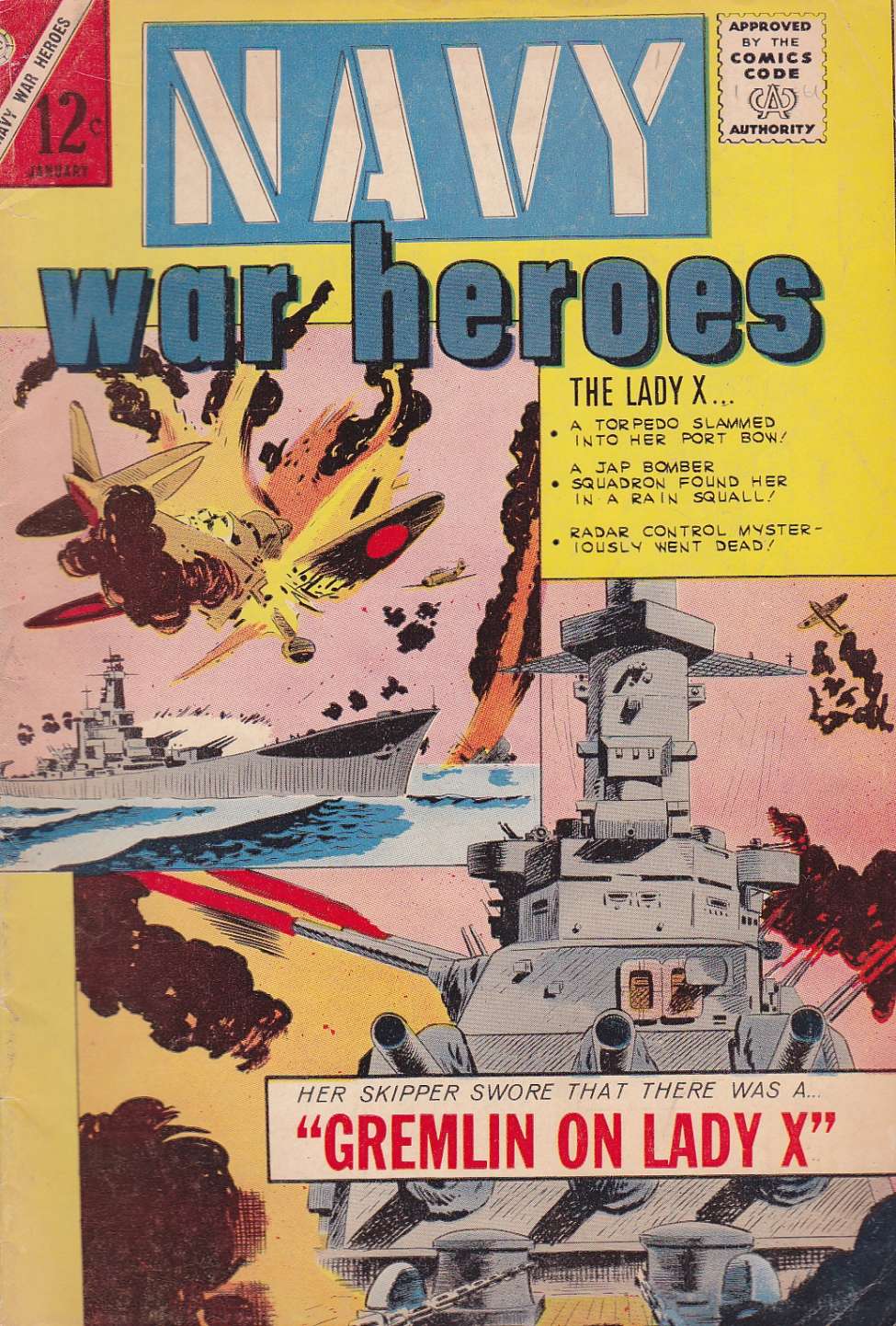 Comic Book Cover For Navy War Heroes 1 - Version 1