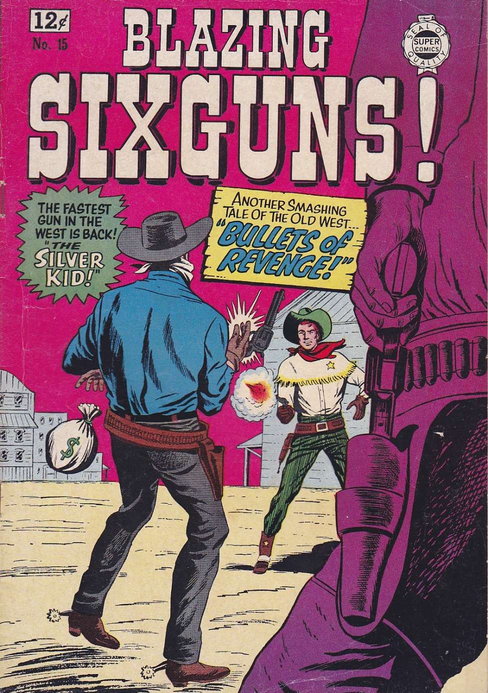 Book Cover For Blazing Sixguns 15