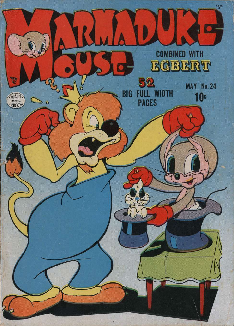 Comic Book Cover For Marmaduke Mouse 24