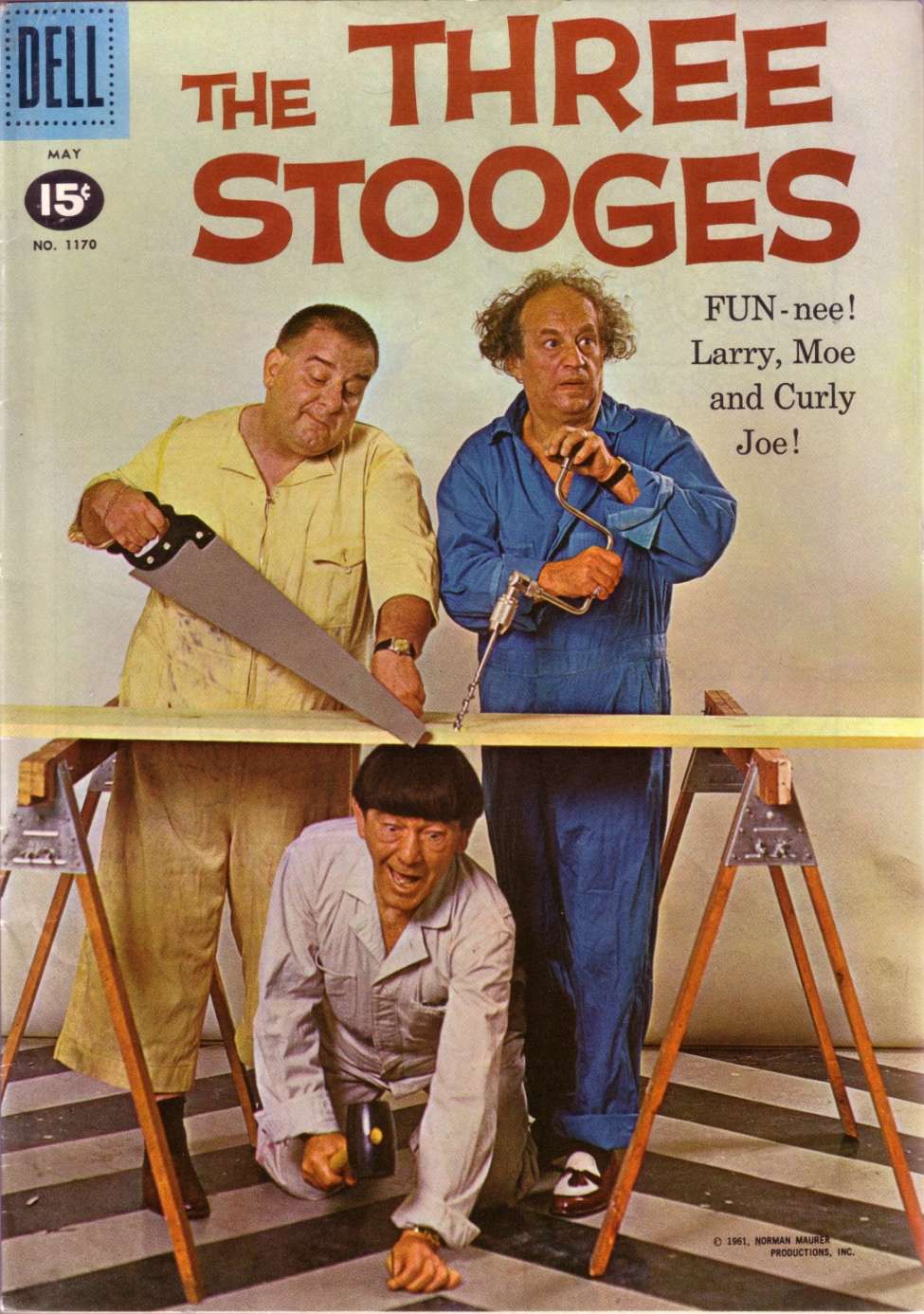 Comic Book Cover For 1170 - The Three Stooges