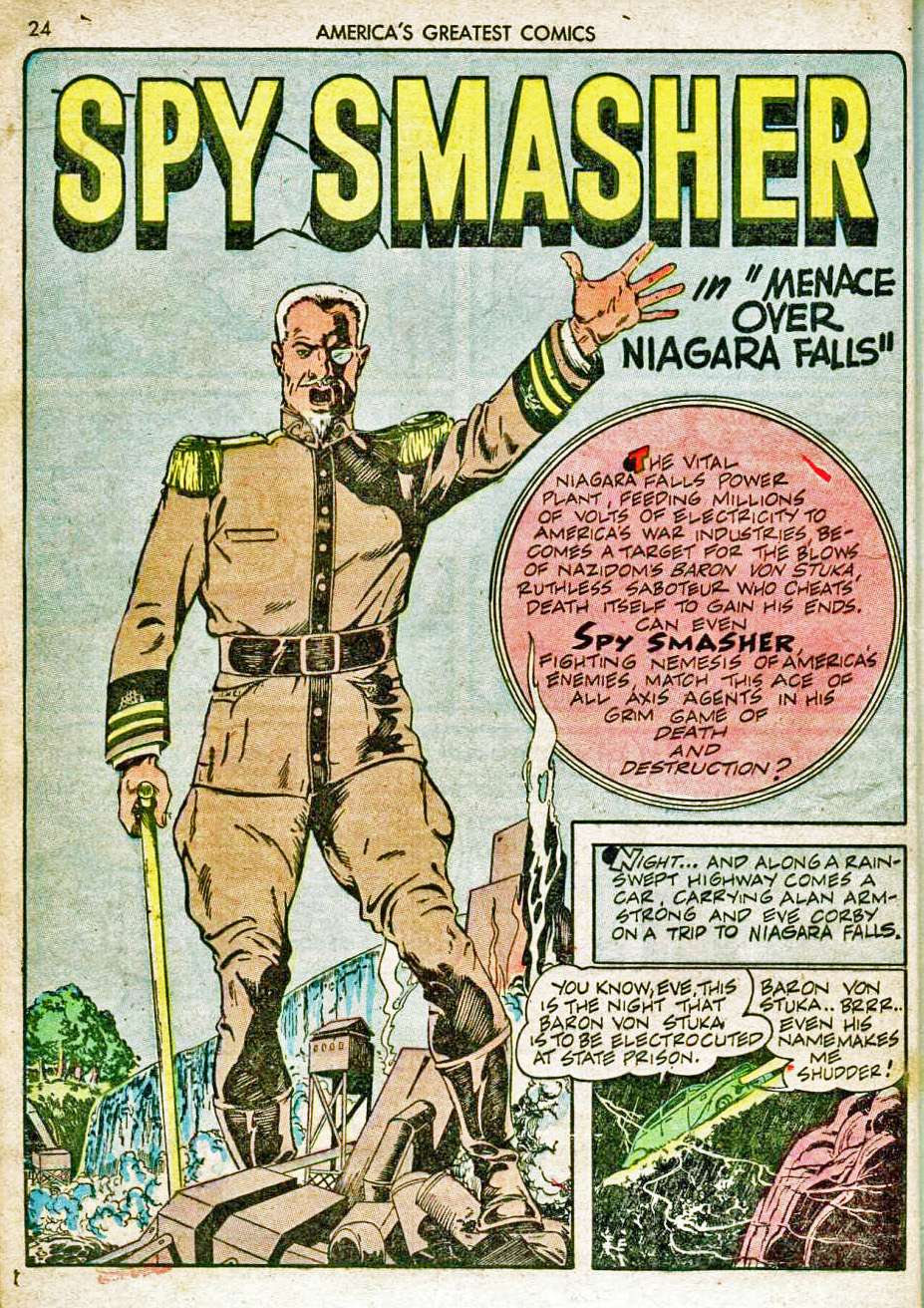 Comic Book Cover For Spy Smasher Archives Vol 11