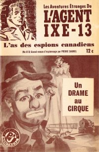Large Thumbnail For L'Agent IXE-13 v2 613 - Un drame au cirque
