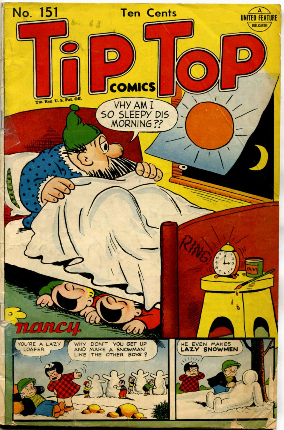 Book Cover For Tip Top Comics 151