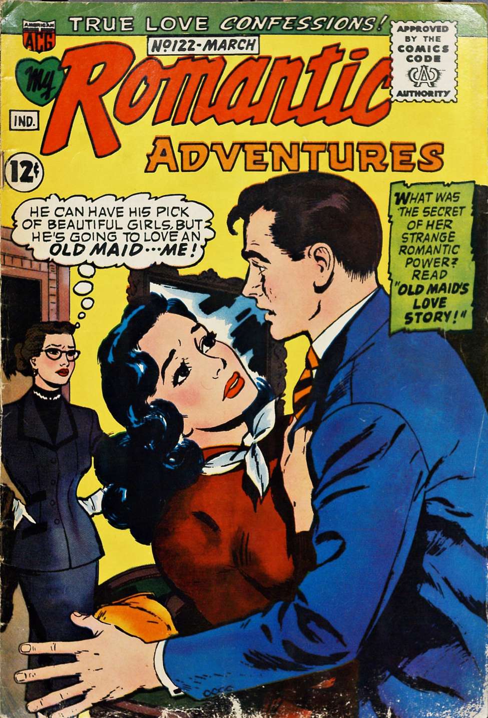 Comic Book Cover For My Romantic Adventures 122