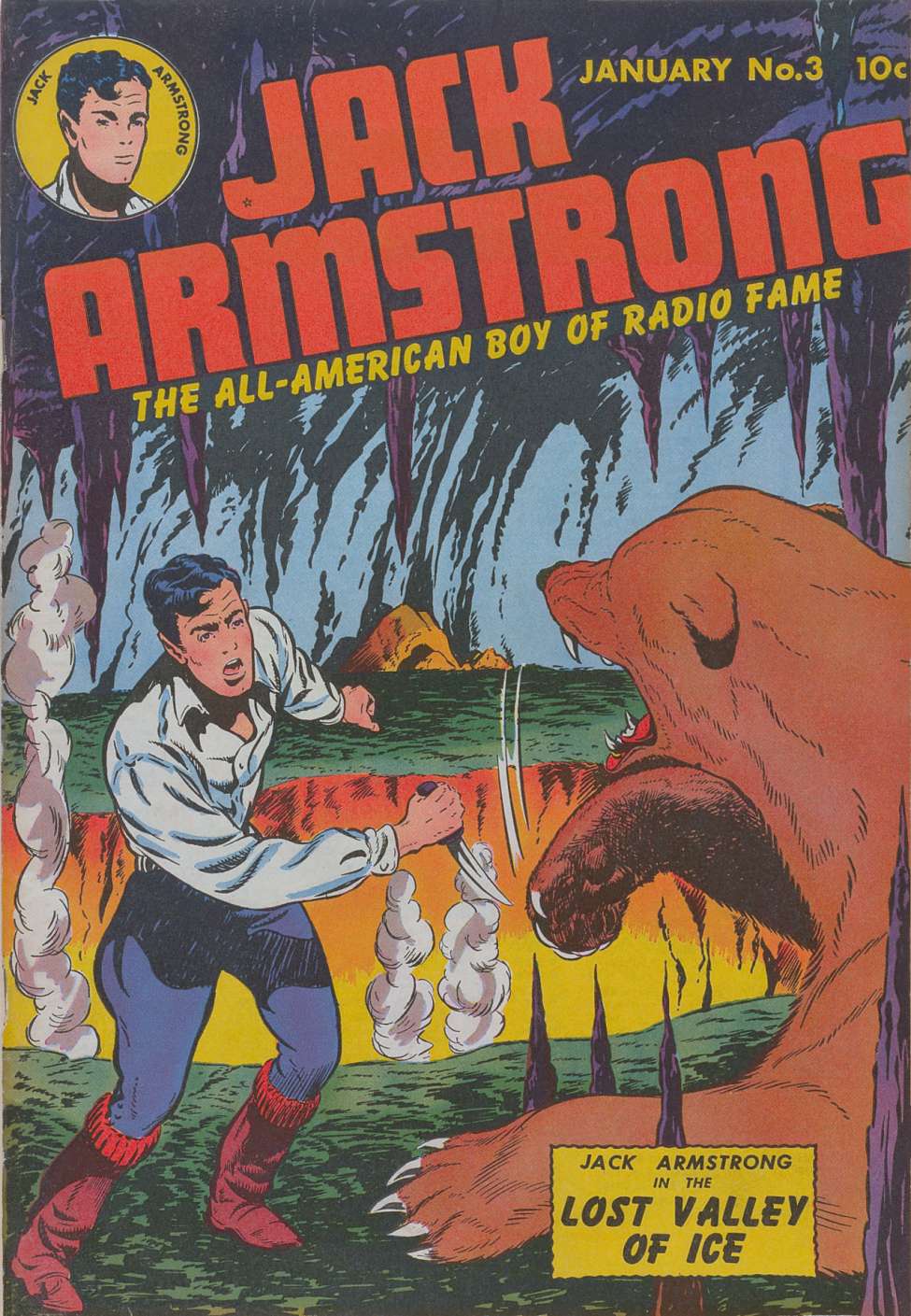 Comic Book Cover For Jack Armstrong 3