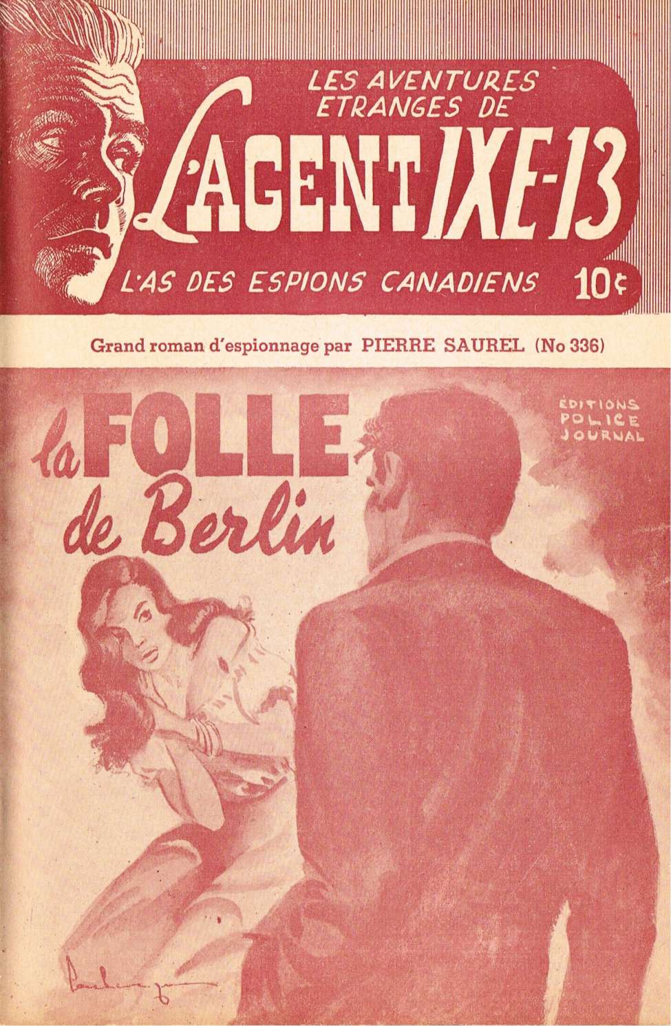 Book Cover For L'Agent IXE-13 v2 336 - La folle de Berlin