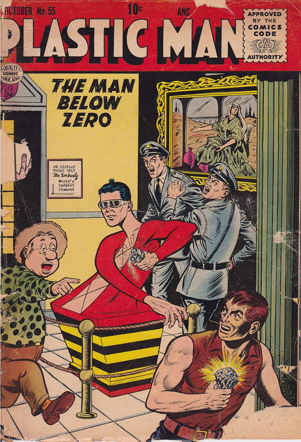 Comic Book Cover For Plastic Man 55