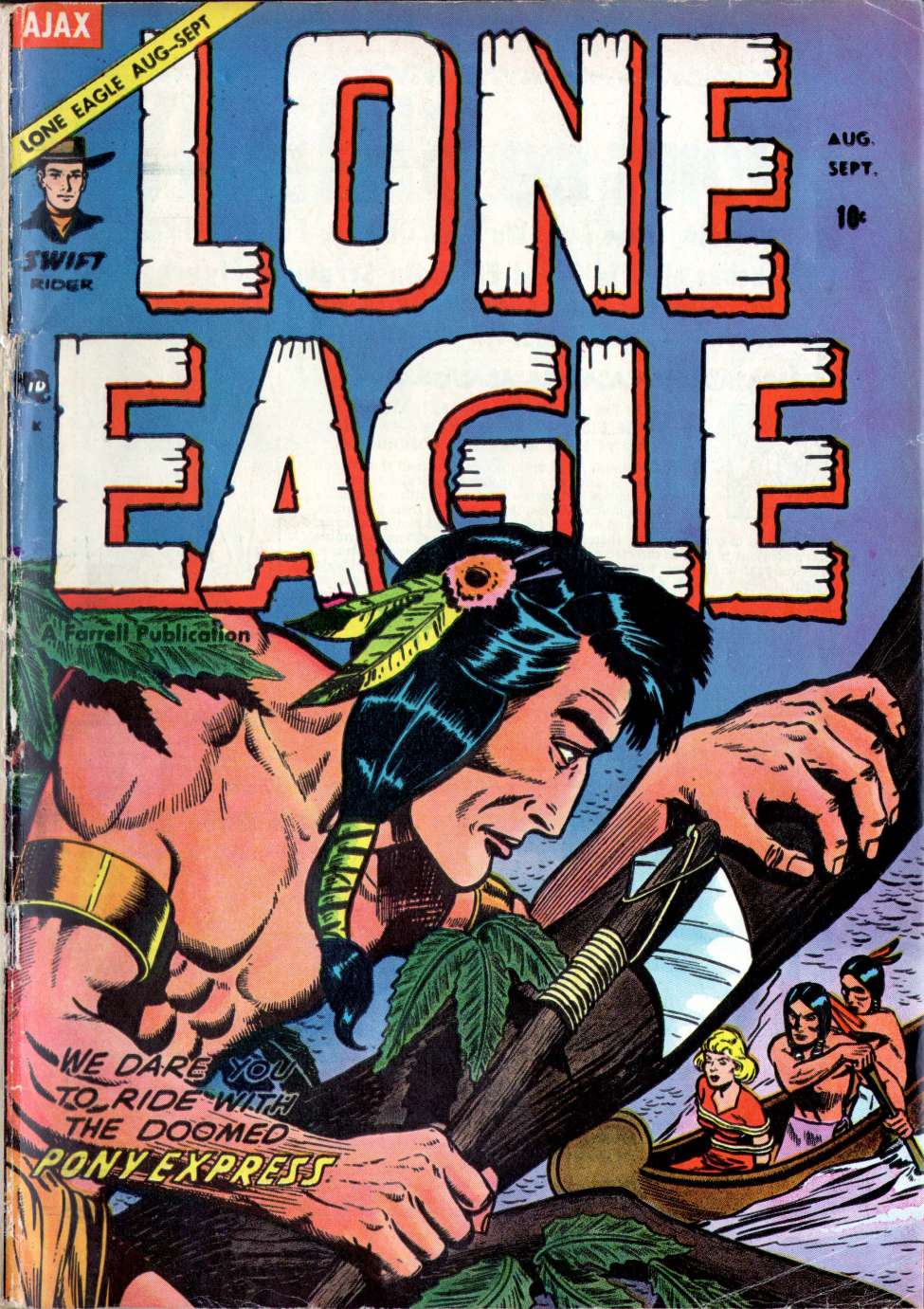 Book Cover For Lone Eagle 3