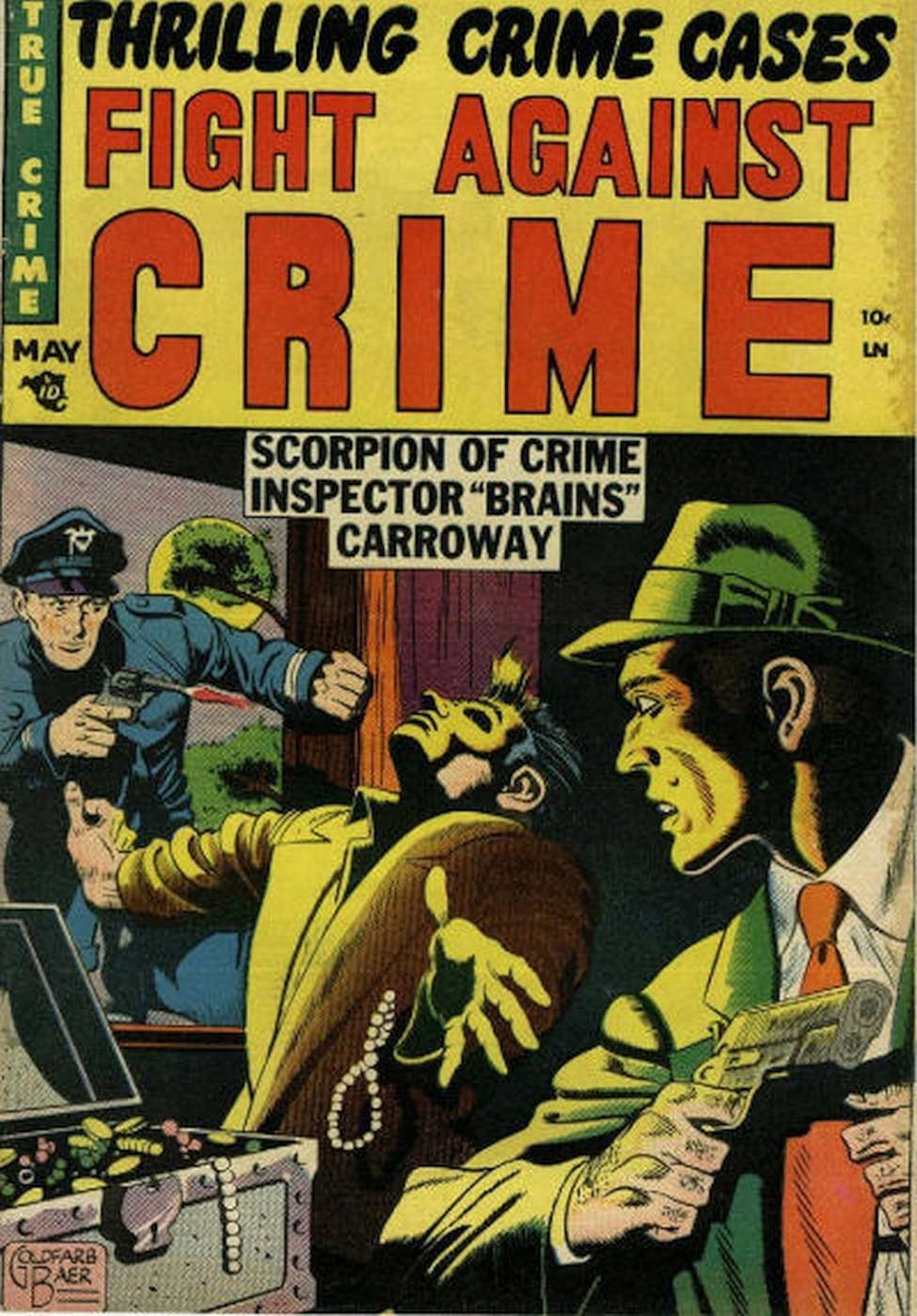 Comic Book Cover For Fight Against Crime 1