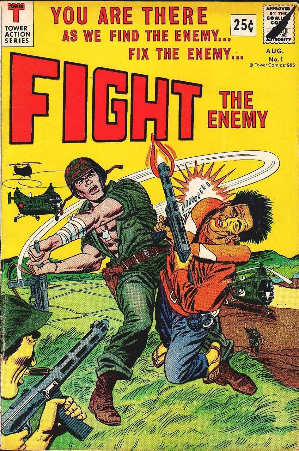 Comic Book Cover For Fight the Enemy 1