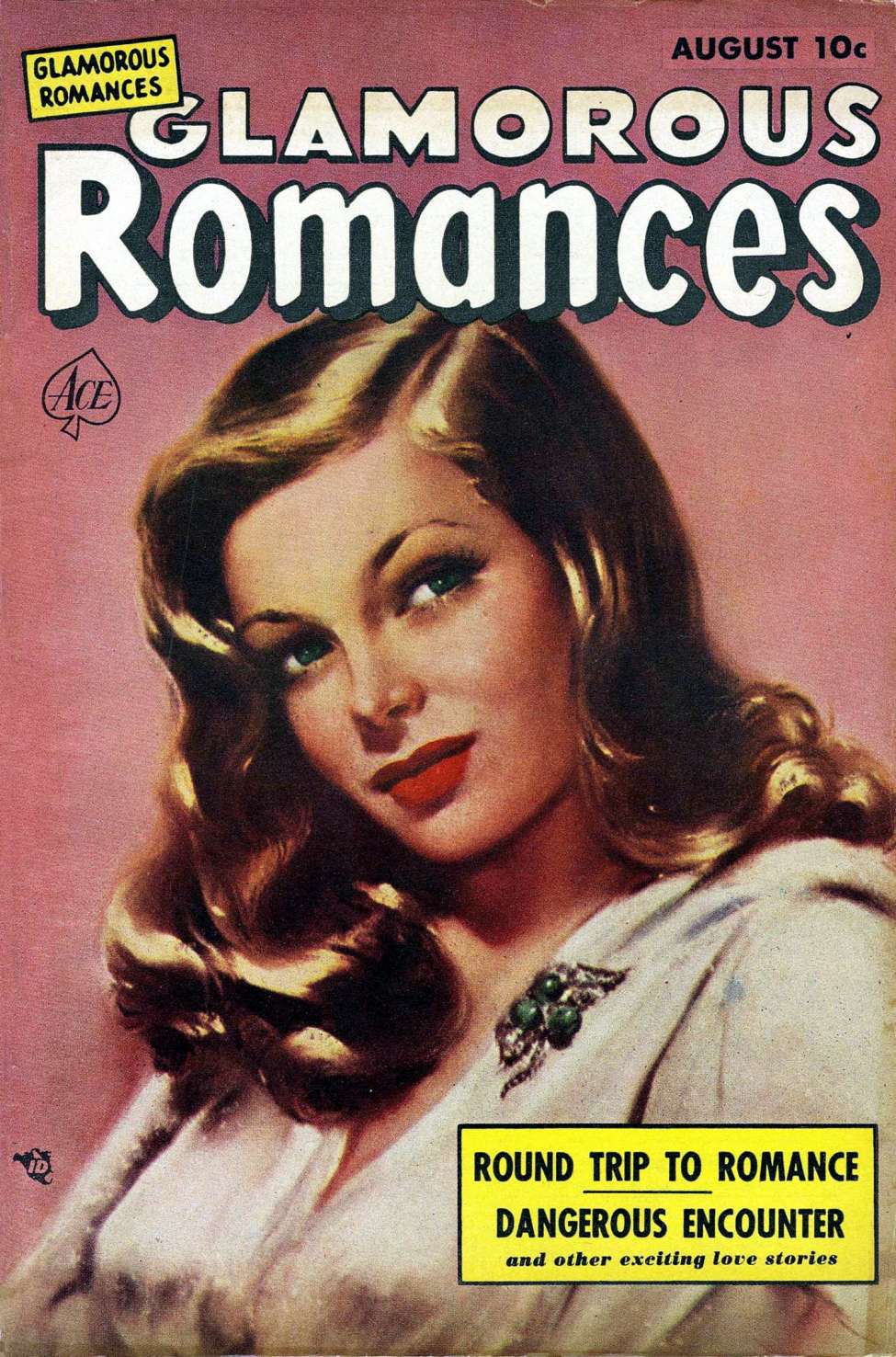 Comic Book Cover For Glamorous Romances 63