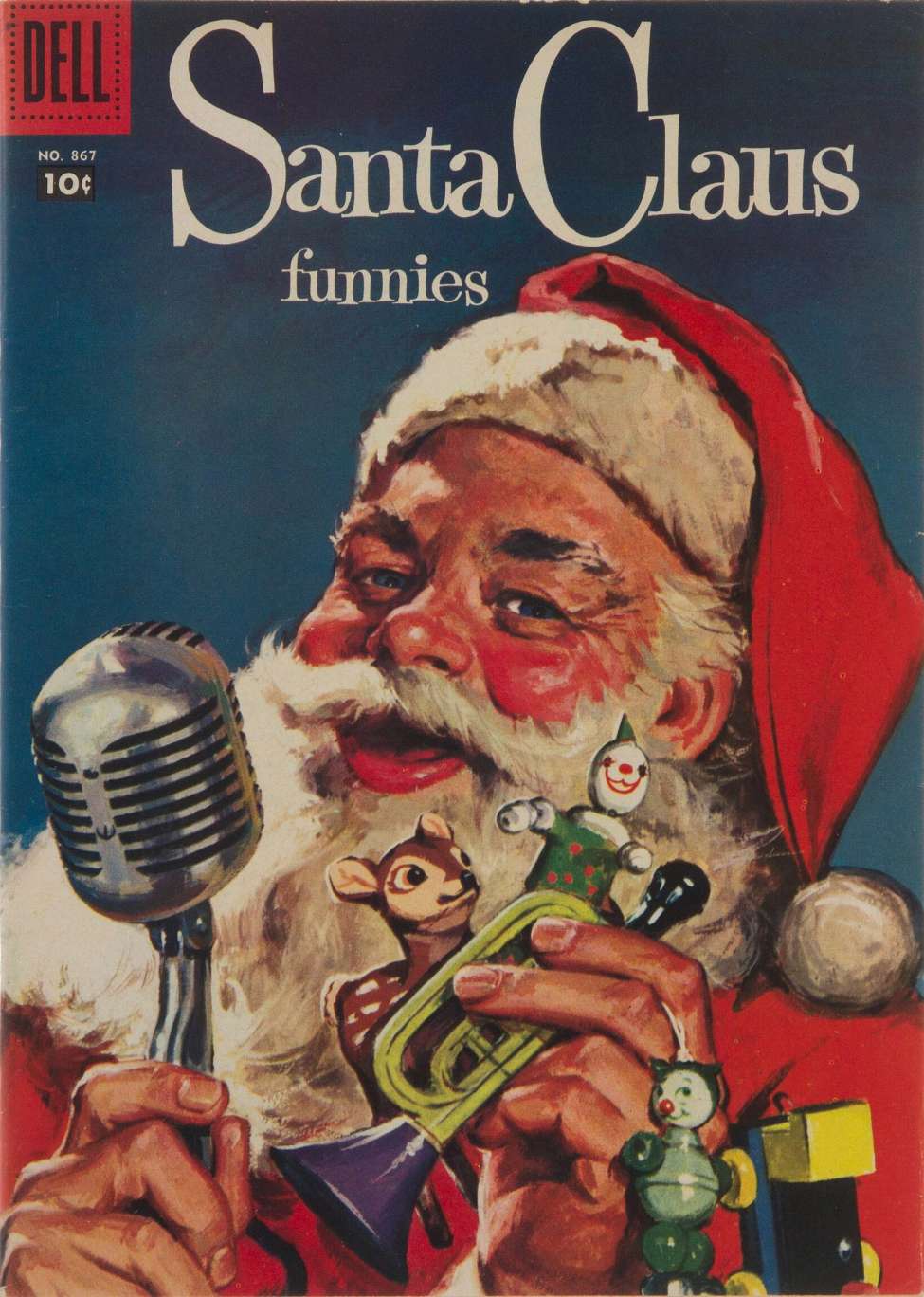 Book Cover For 0867 - Santa Claus Funnies
