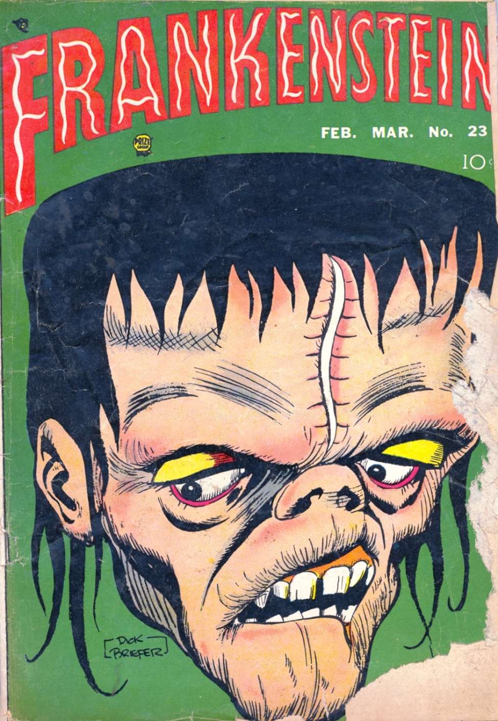 Book Cover For Frankenstein 23