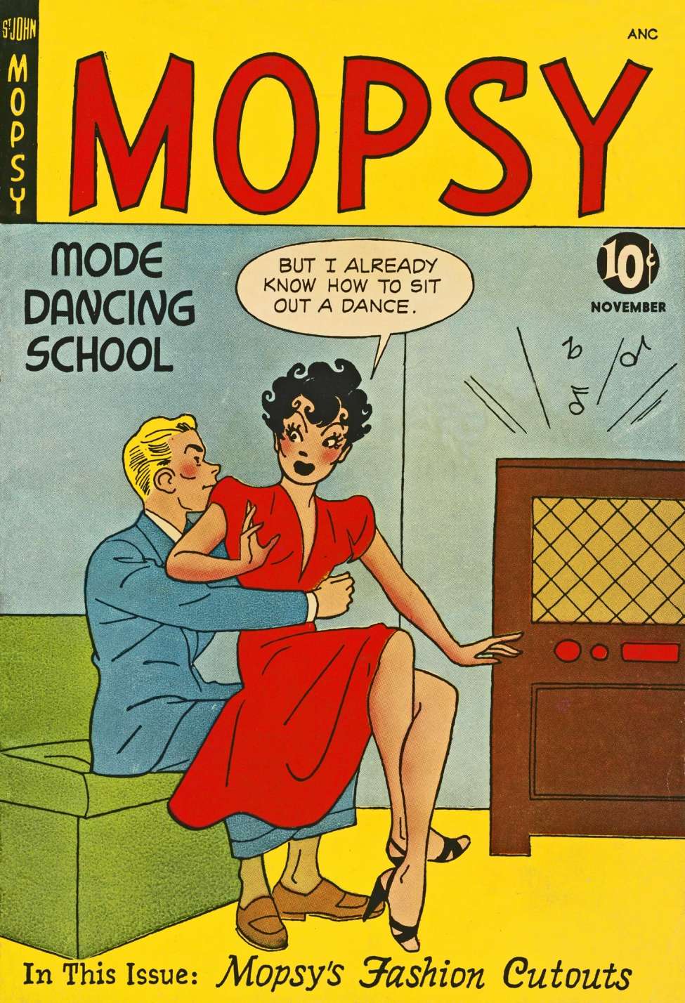 Comic Book Cover For Mopsy 13