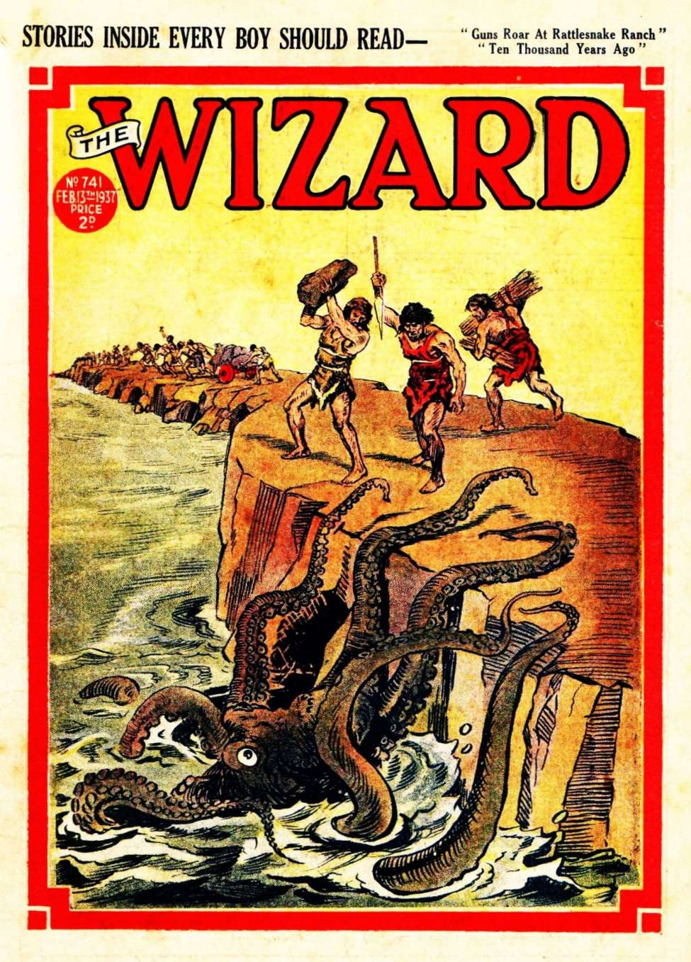 Book Cover For The Wizard 741