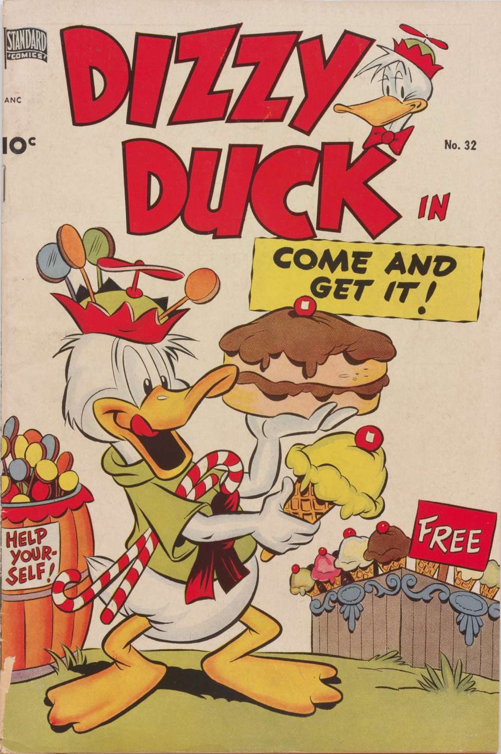Book Cover For Dizzy Duck 32