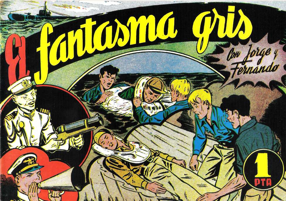 Comic Book Cover For Jorge y Fernando 61 - El Fantasma Gris