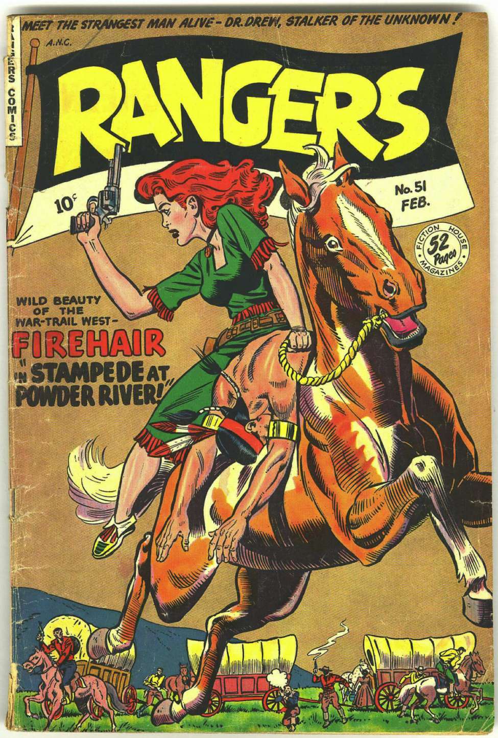 Comic Book Cover For Rangers Comics 51