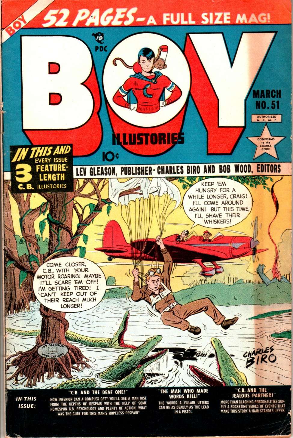 Comic Book Cover For Boy Comics 51