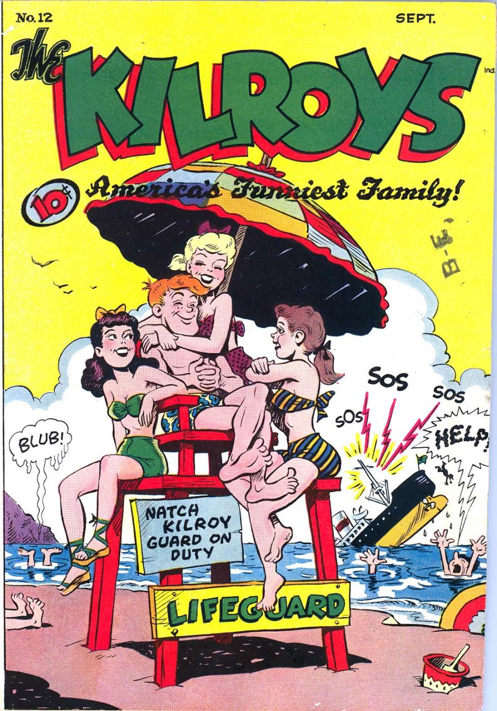 Comic Book Cover For The Kilroys 12