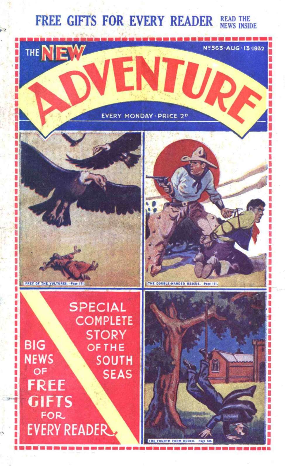 Book Cover For Adventure 563