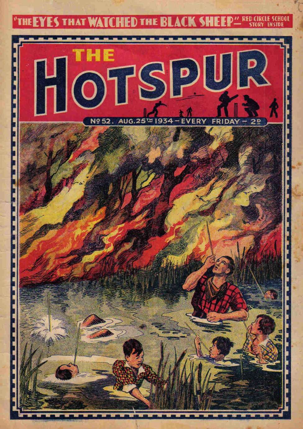 Comic Book Cover For The Hotspur 52