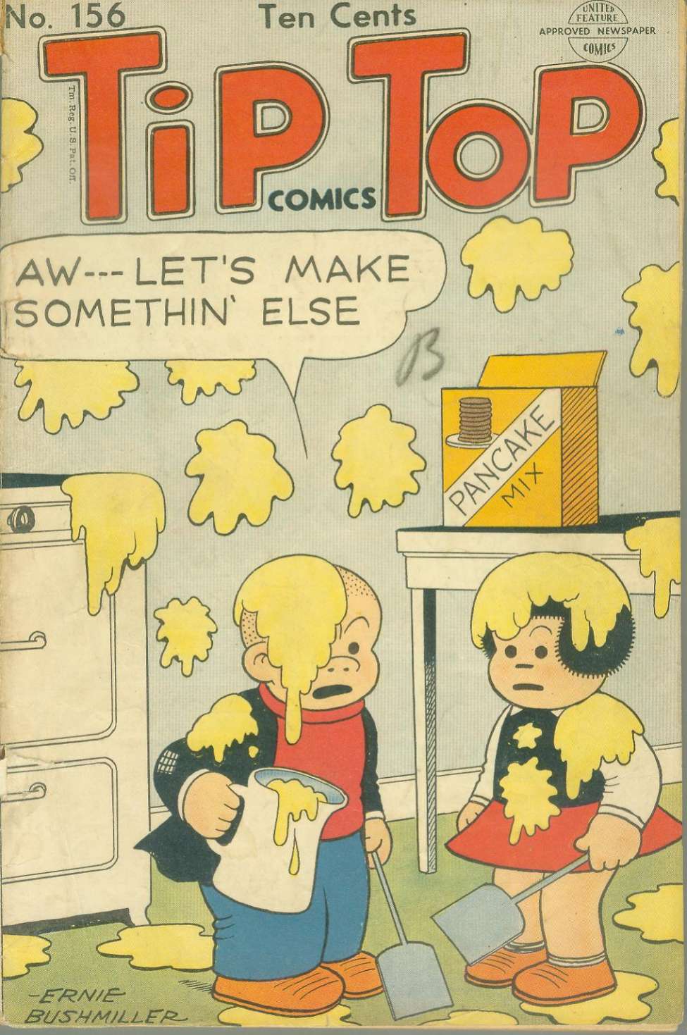 Comic Book Cover For Tip Top Comics 156