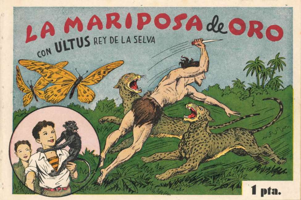 Comic Book Cover For Ultus 15 - La Mariposa de Oro