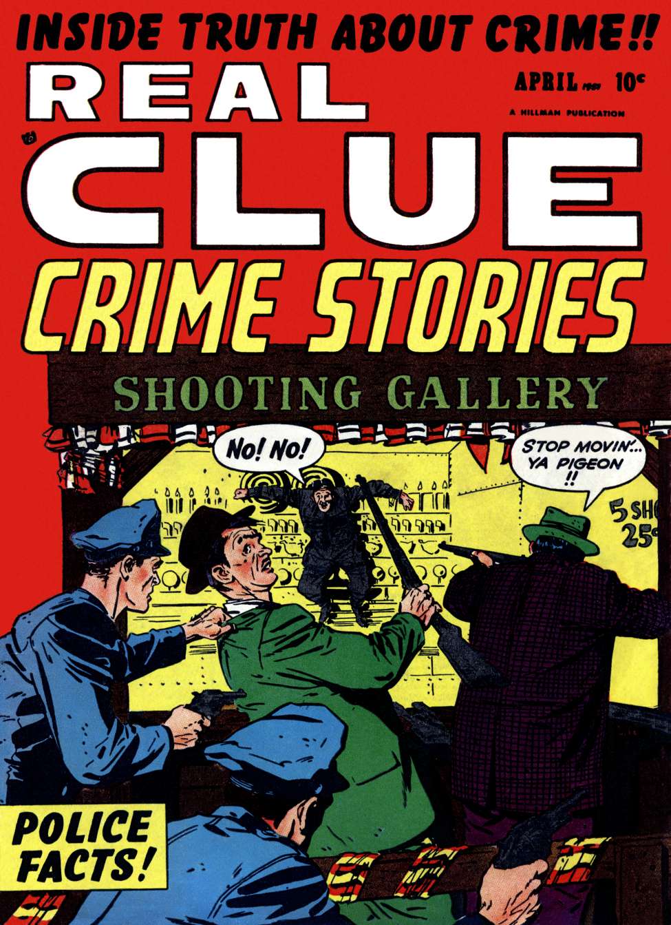 Book Cover For Real Clue Crime Stories v6 2