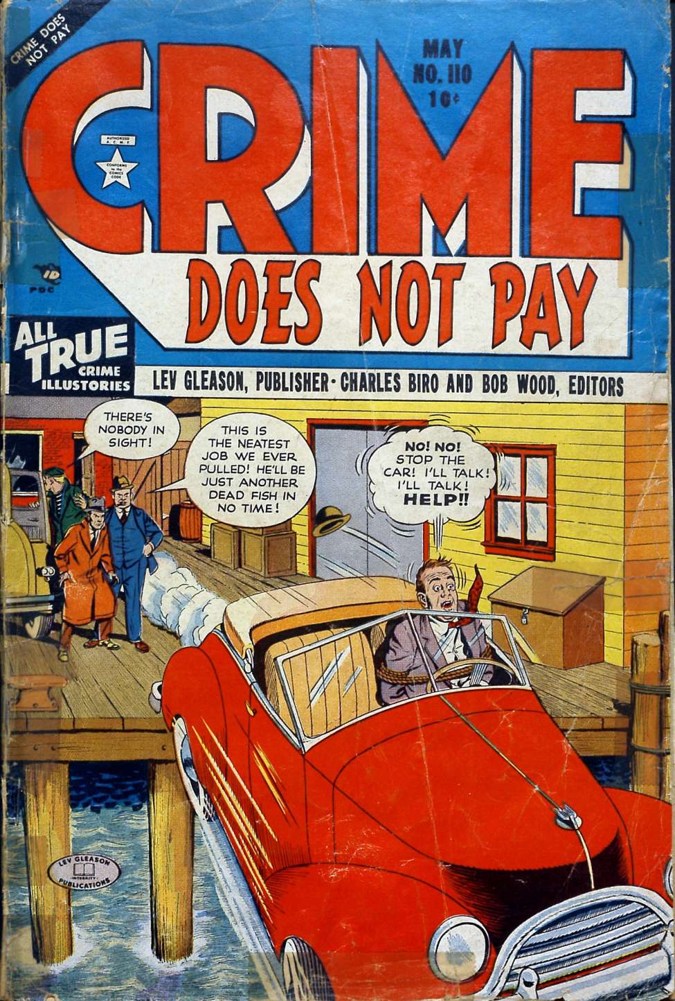 Book Cover For Crime Does Not Pay 110