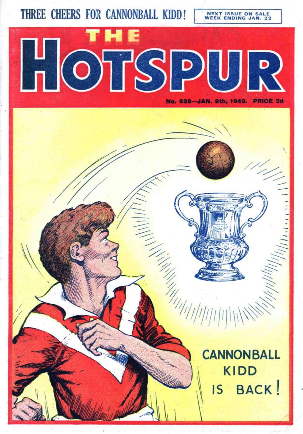 Book Cover For The Hotspur 638