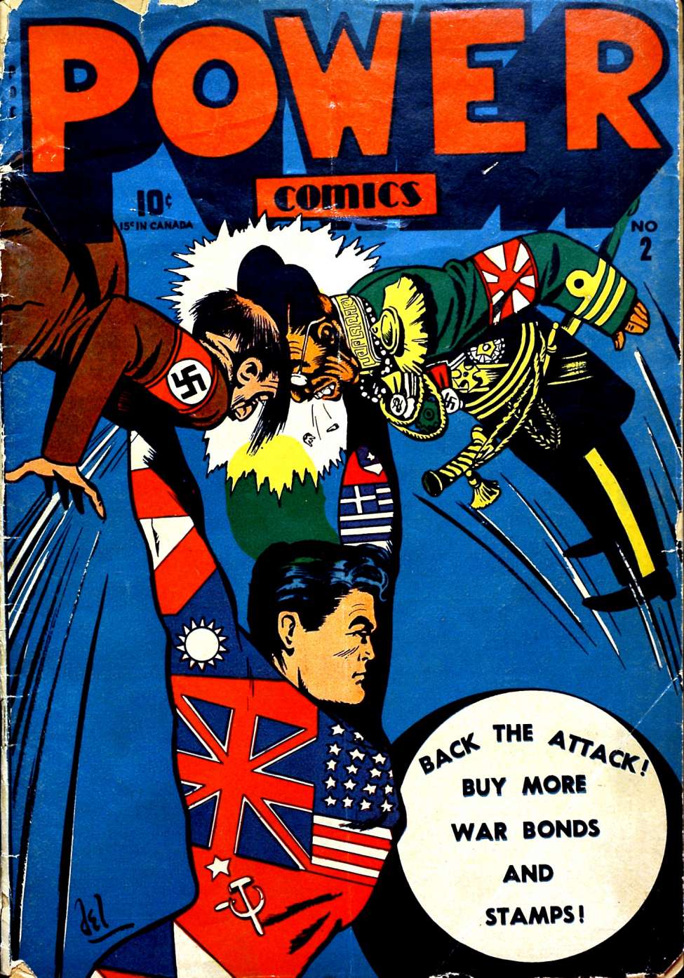 Comic Book Cover For Power Comics 2