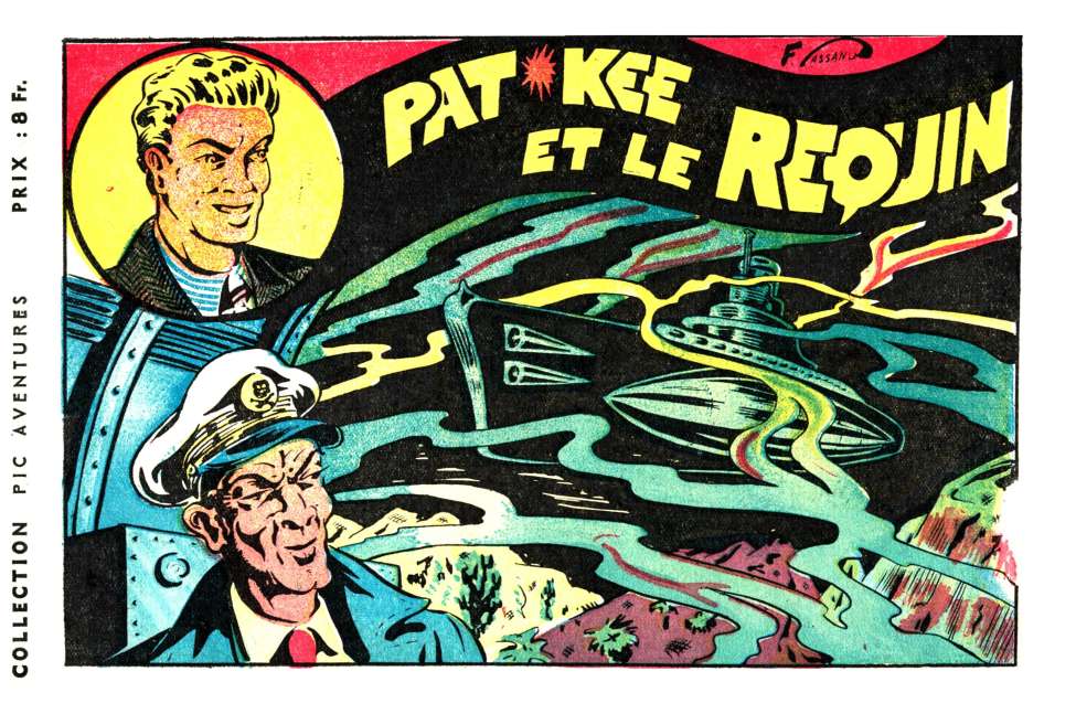 Comic Book Cover For Collection Pic Aventures - Pat Kee et le requin