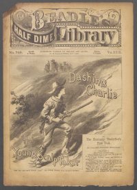 Large Thumbnail For Beadle's Half Dime Library 749 - Dashing Charlie. the Young Scalp Taker