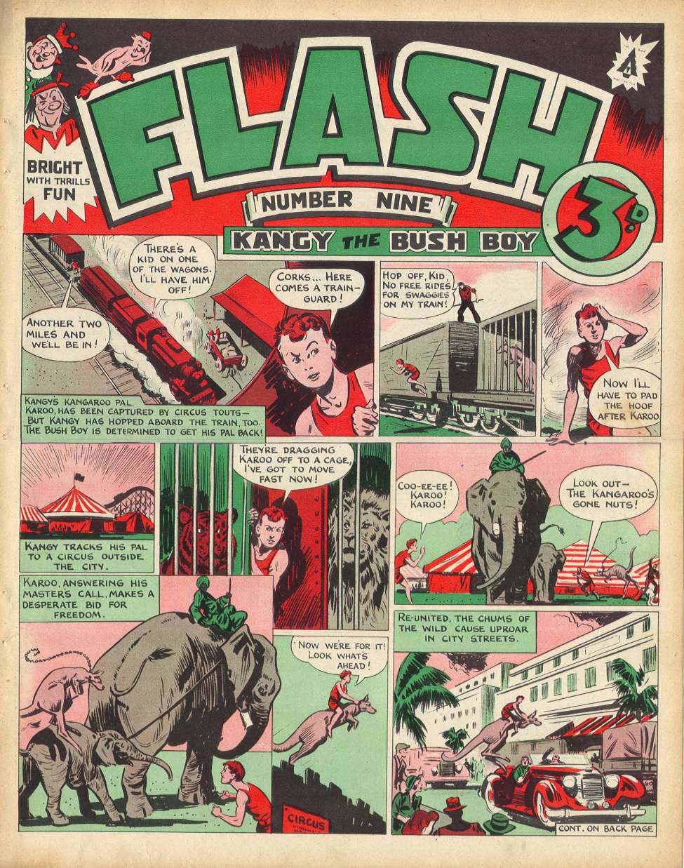 Comic Book Cover For Flash 9