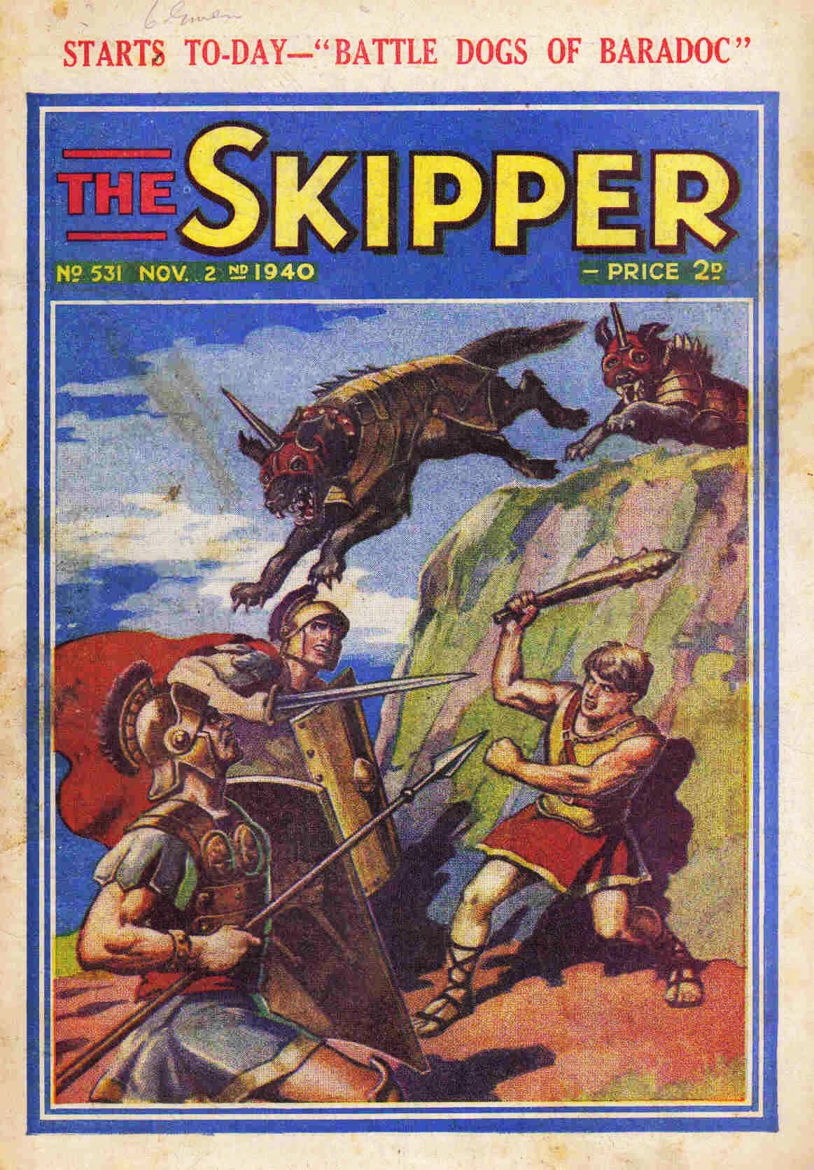 Comic Book Cover For The Skipper 531