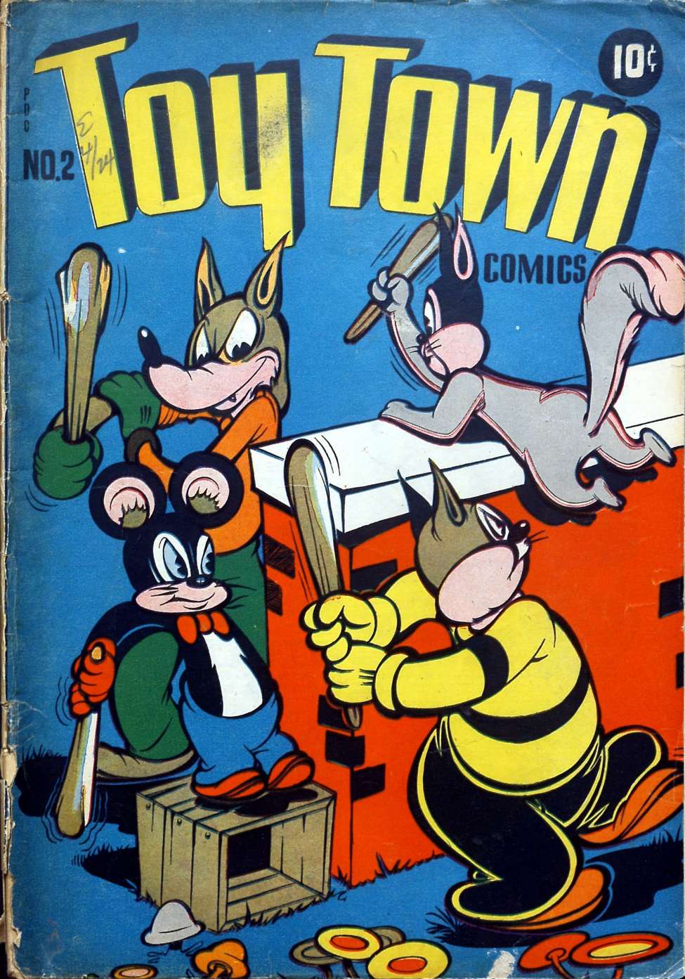 Comic Book Cover For Toytown Comics 2