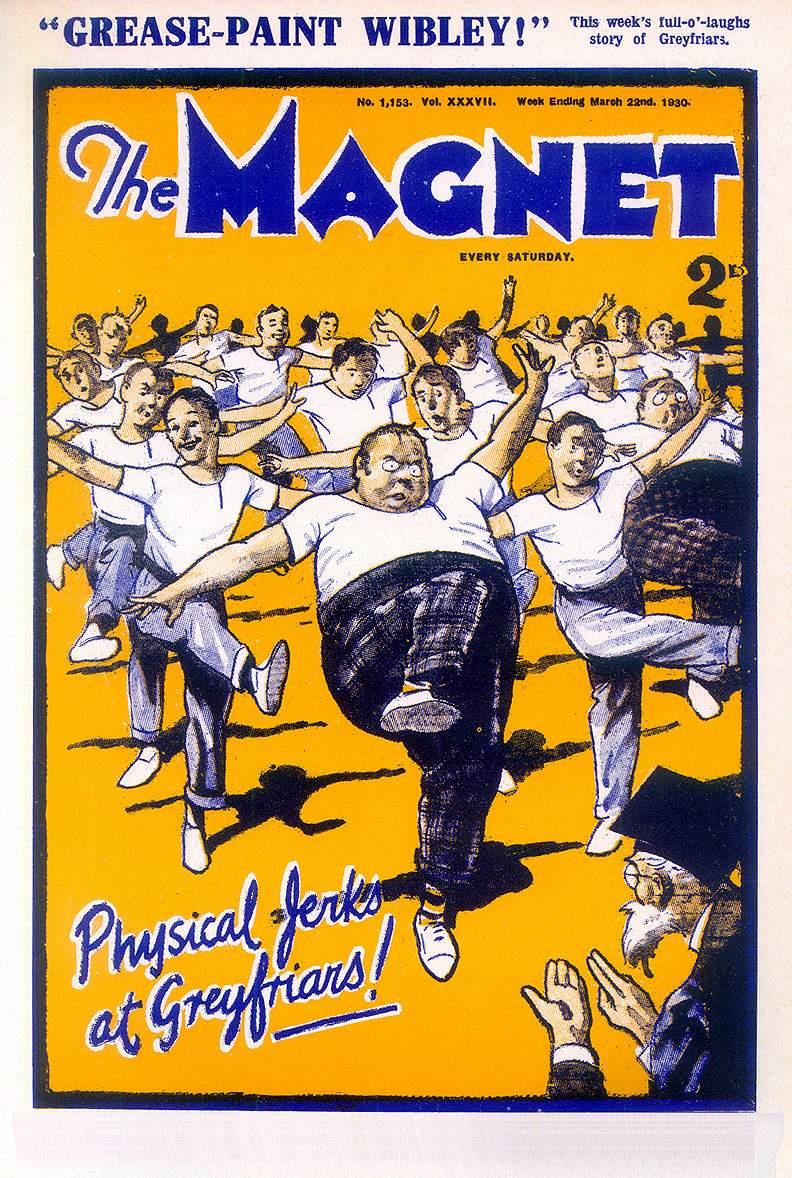 Book Cover For The Magnet 1153 - Grease-Paint Wibley!
