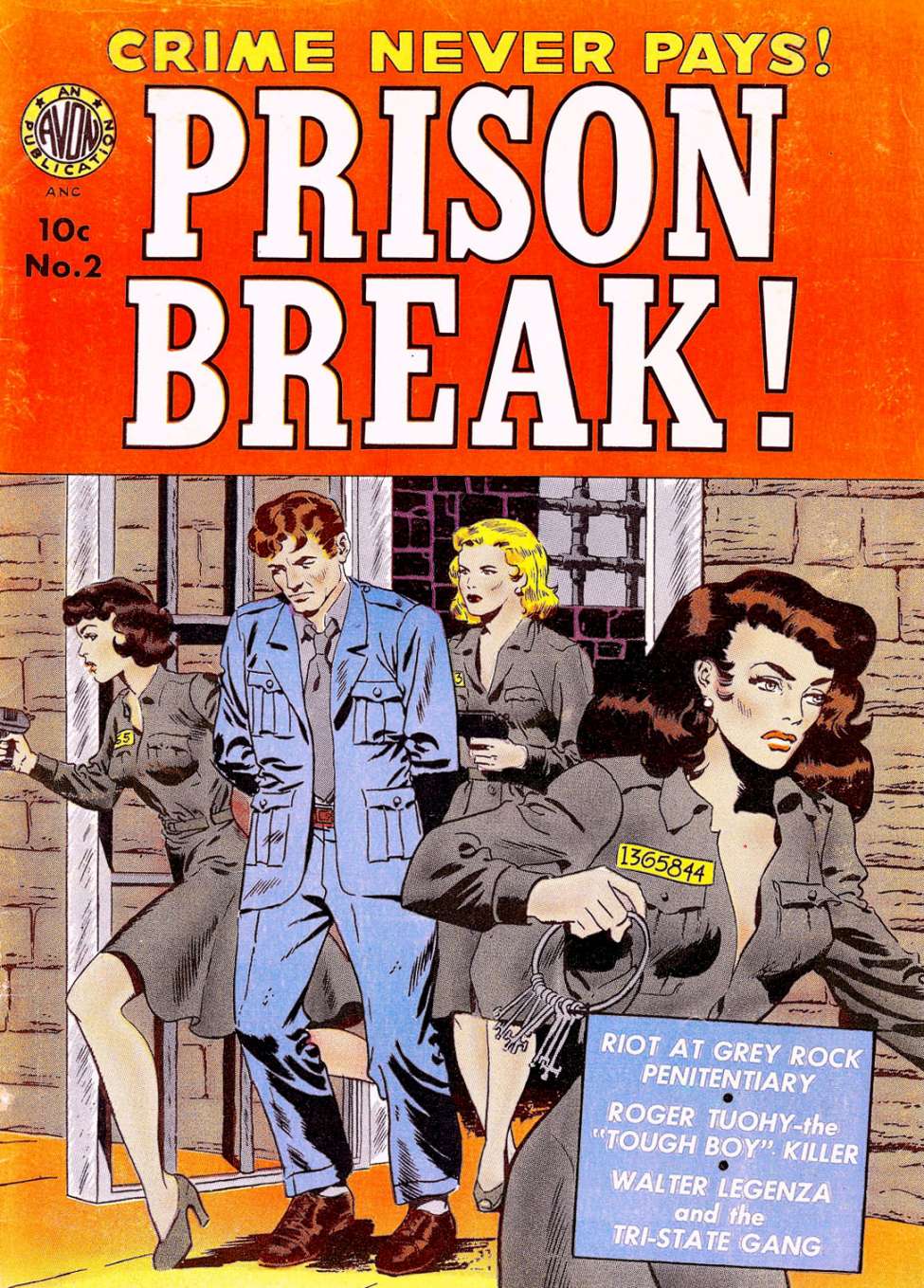 Prison Break 2 Avon Periodicals Comic Book Plus