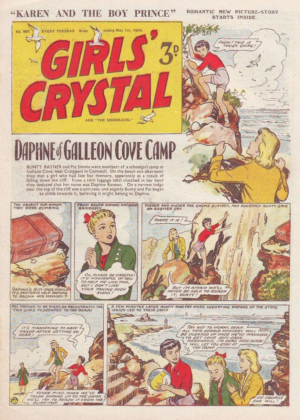 Comic Book Cover For Girls' Crystal 967