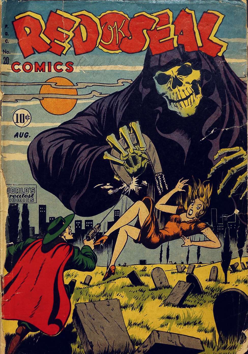 Comic Book Cover For Red Seal Comics 20