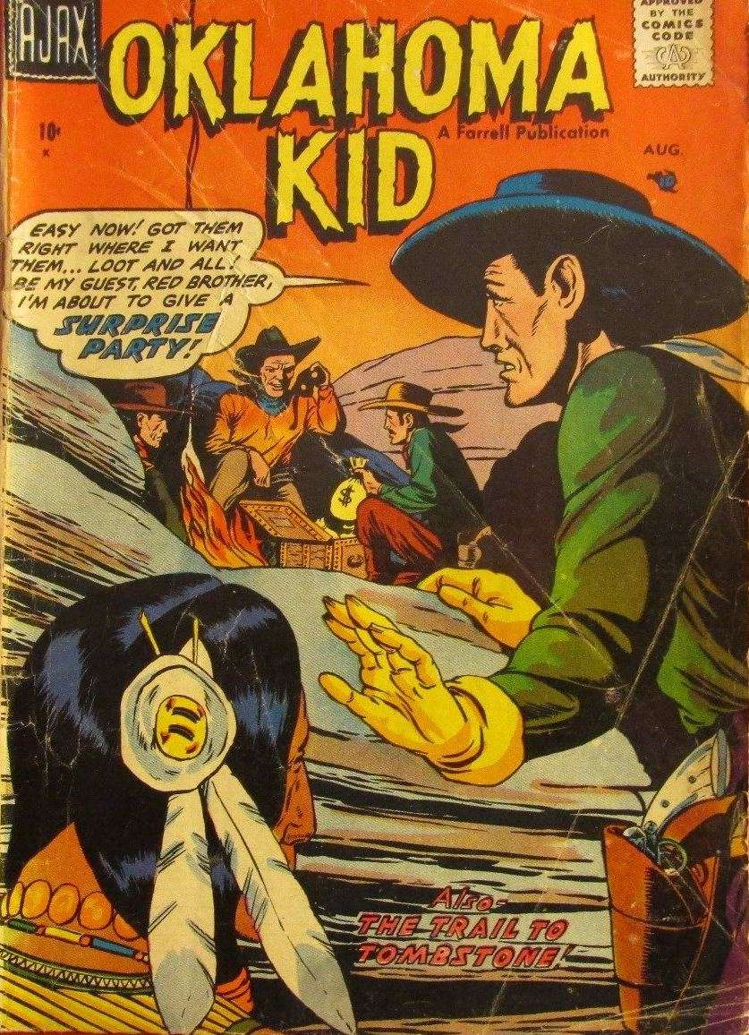 Comic Book Cover For Oklahoma Kid 2