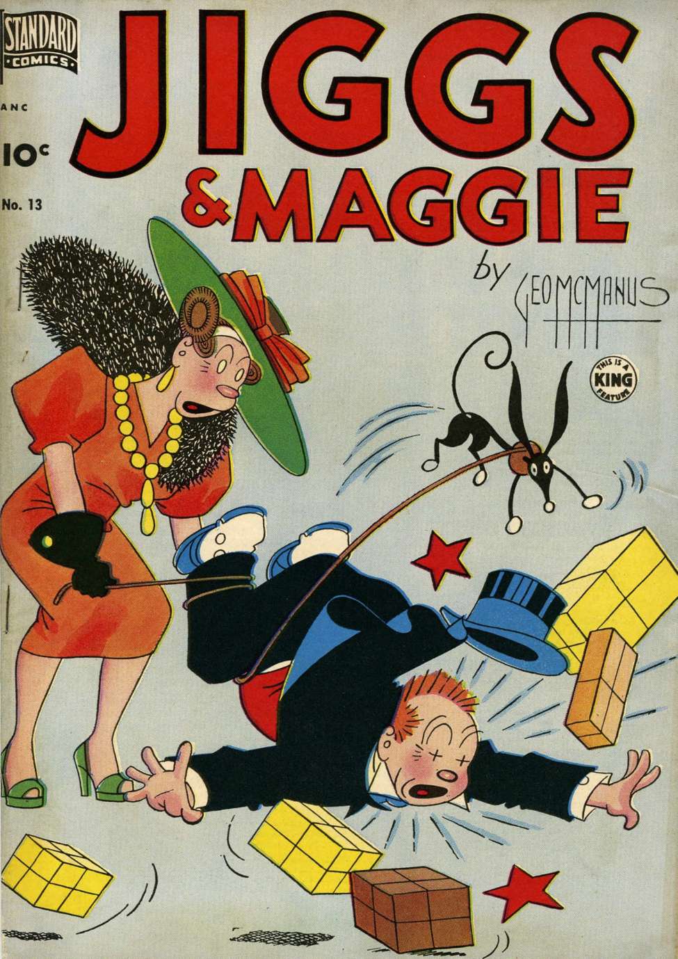 Book Cover For Jiggs & Maggie 13