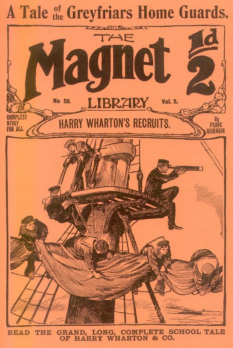 Book Cover For The Magnet 56 - Harry Wharton's Recruits