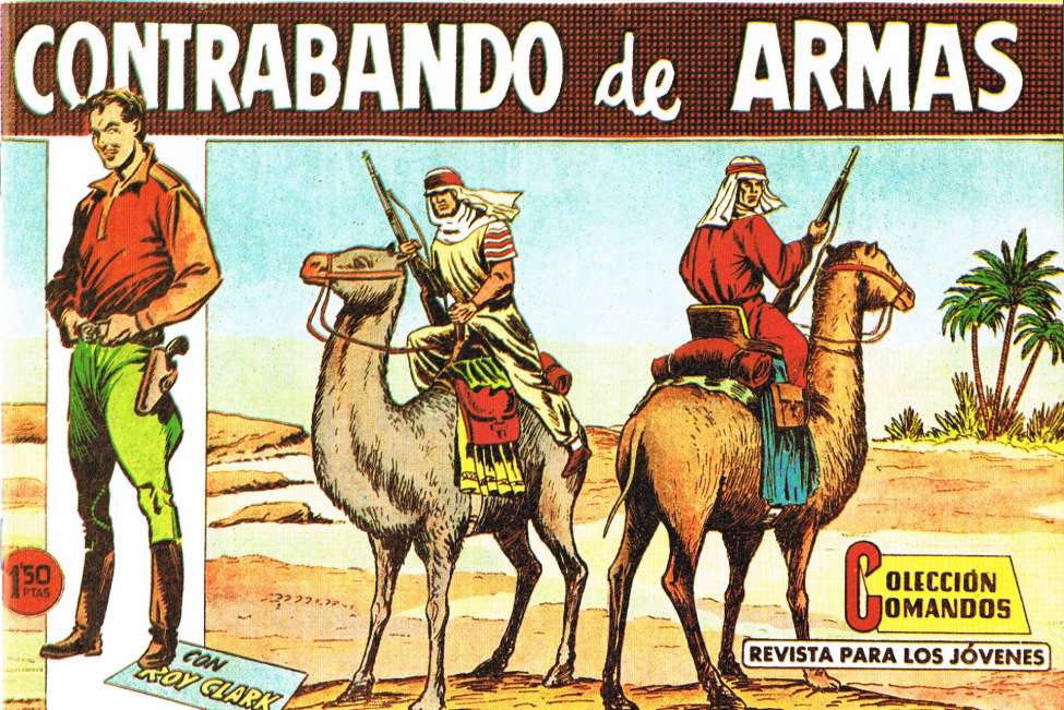 Book Cover For Colección Comandos 88 - Roy Clark 16 - Contrabando de Armas