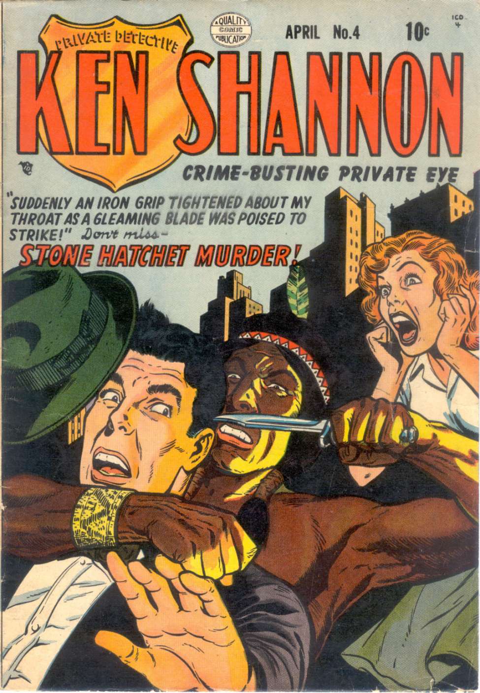 Comic Book Cover For Ken Shannon 4