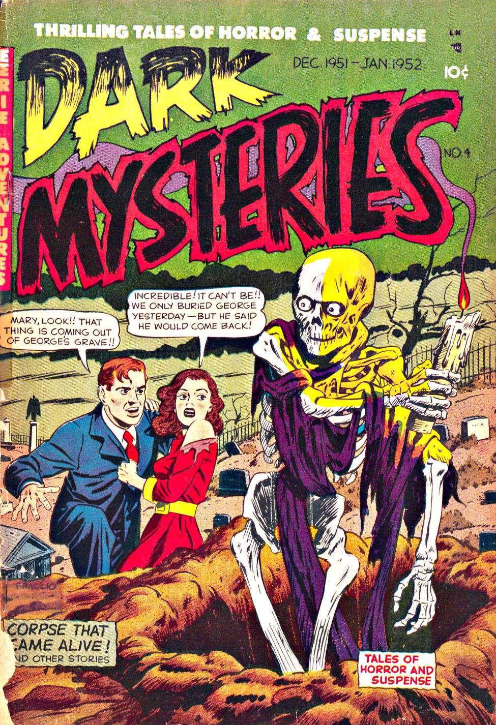 Book Cover For Dark Mysteries 4 - Version 1
