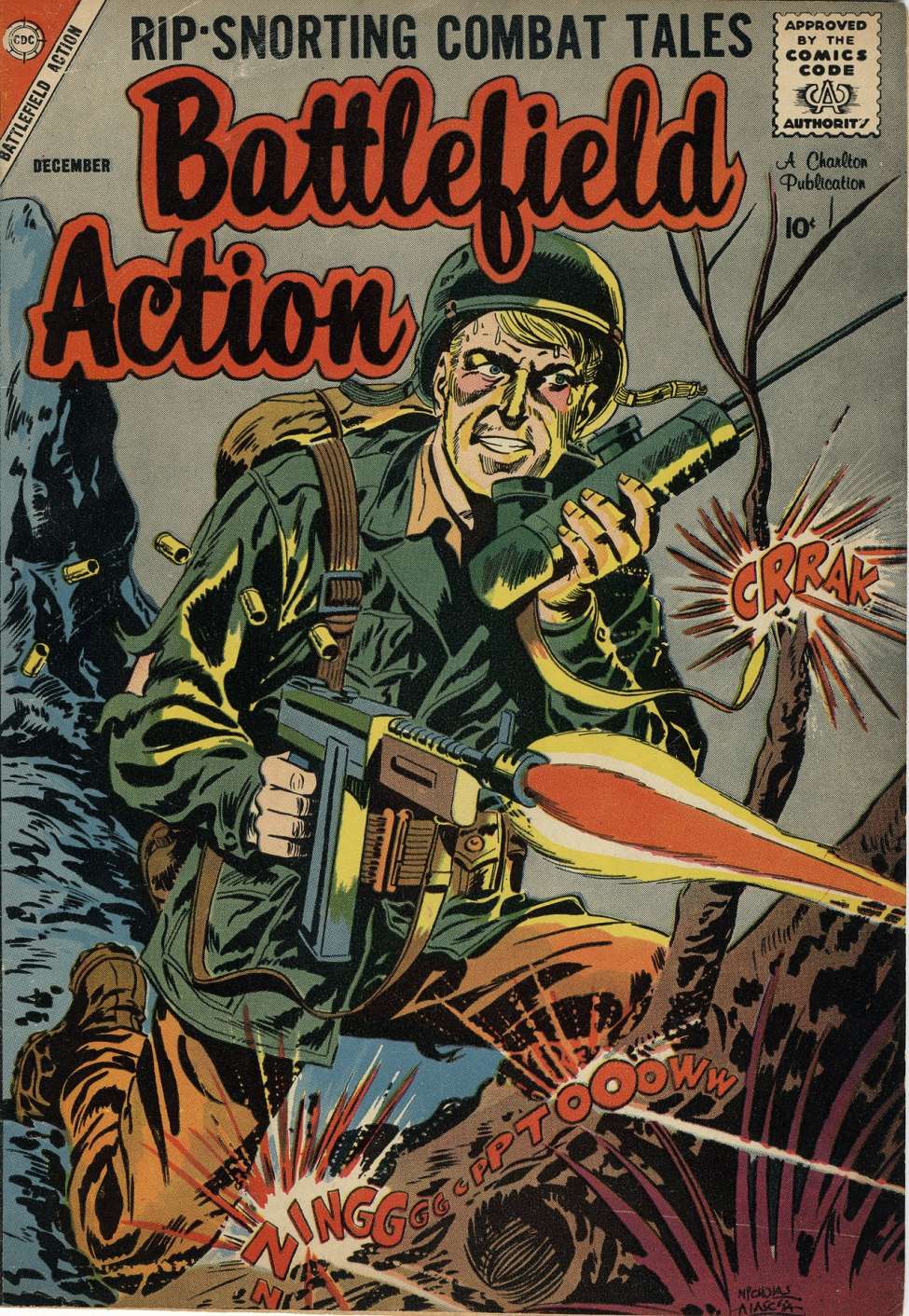 Comic Book Cover For Battlefield Action 22