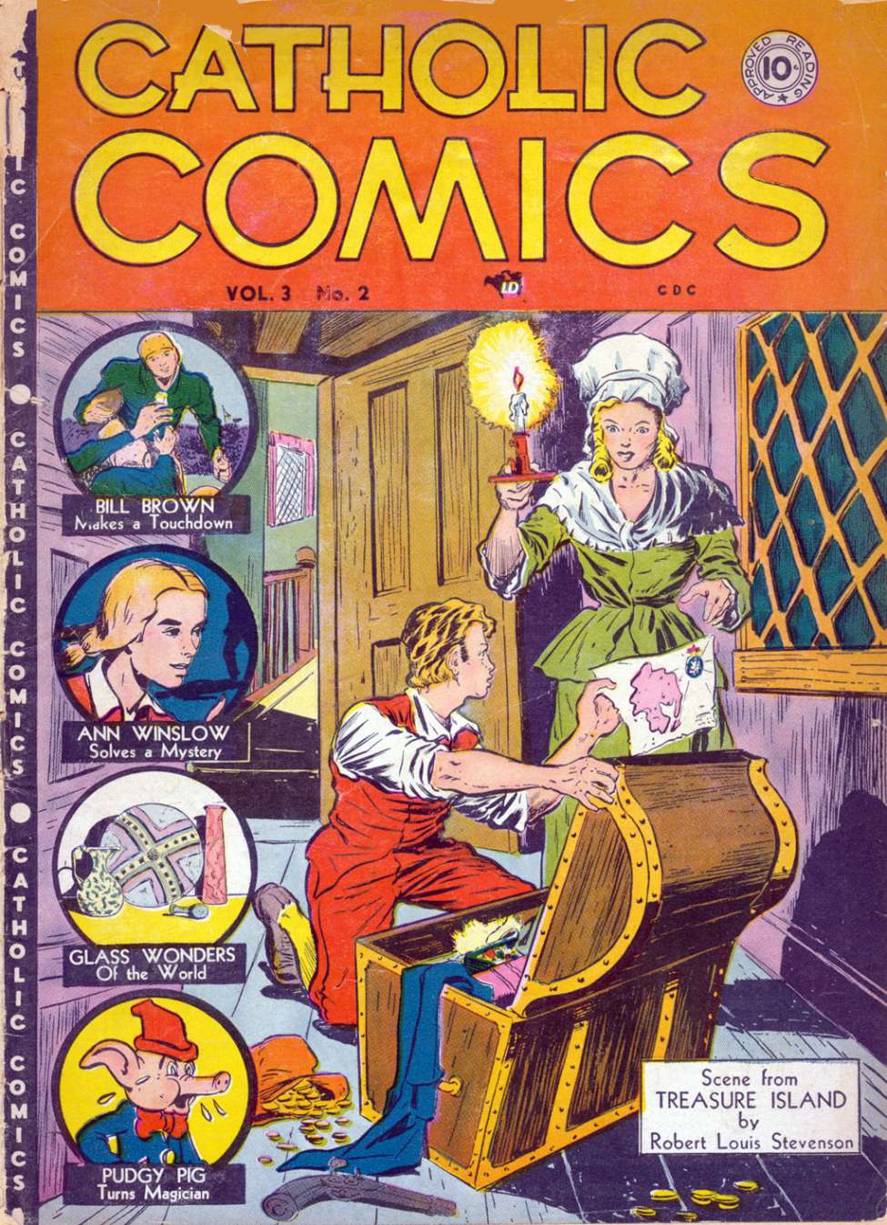 Book Cover For Catholic Comics v3 2